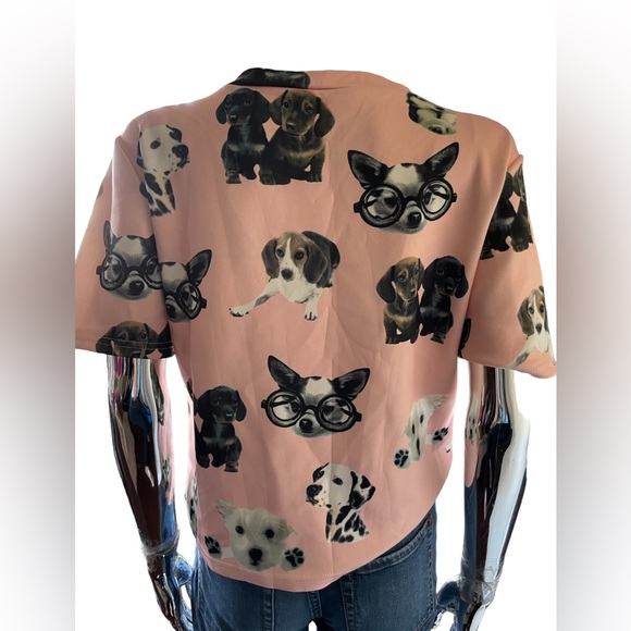 Soft Neoprene Pink Nerd Tee Size Small - Picture 2 of 3